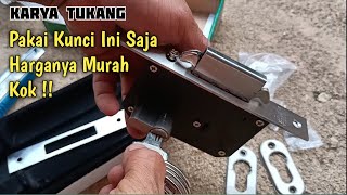 Review Kunci Pintu Sliding BELOCCA. lock Body Sliding Harga Murah Tapi Berkualitas