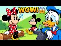 Donald Duck Makes A Wish At The Magical Fountain! ⛲ | Funny Animated Story