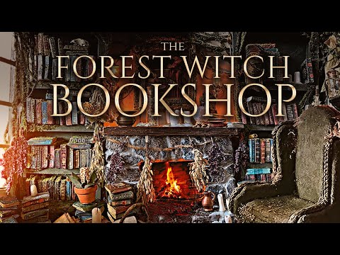 The Forest Witch Bookshop 📚🔮 Ambience & Soft Music | Collaboration with @noelleburdminiatures3027