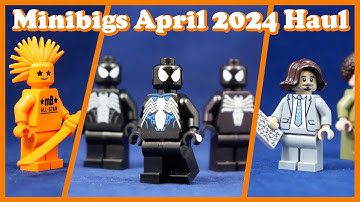This Custom Lego Symbiote Spider-Man is Sweet! (Minibigs April Haul)