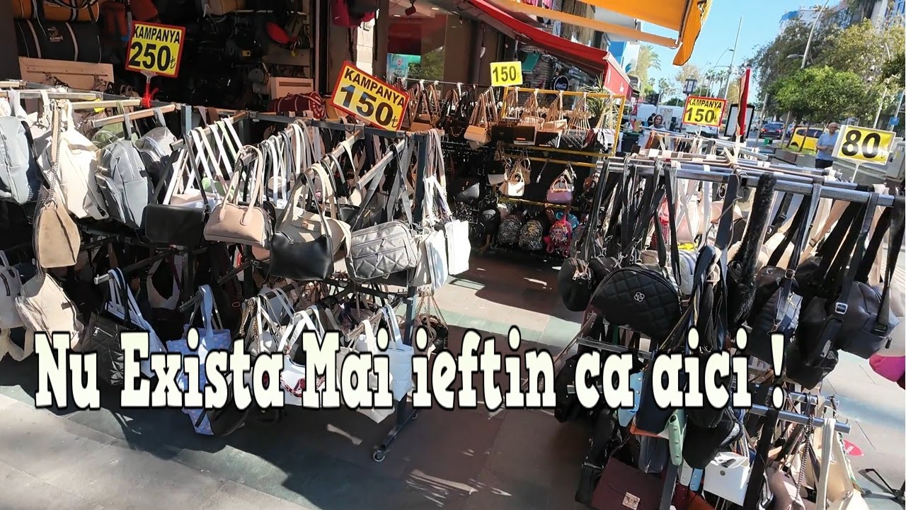 Cel mai ieftin Loc din Turcia ! Piata asta este Fantastica, am descoperit un Bazar local in Antalya