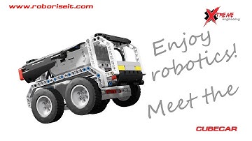 Meet the CubeCar EV3 robot!