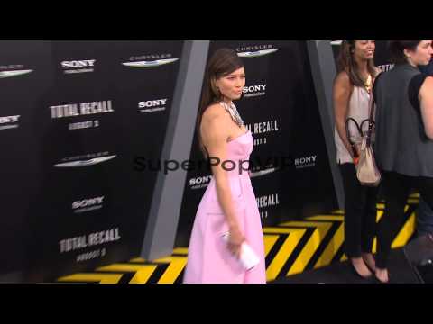 Jessica Biel at Total Recall Los Angeles Premiere on 8/1/...