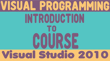 Lecture # 1 Introduction to Visual Programming | Visual Programming Tutorial Series in Urdu/Hind.