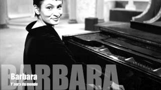 Barbara - Y'aura du monde chords