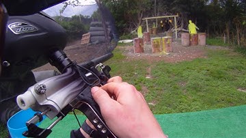 Custom eBlade Oracle Autococker Build Shooting Video