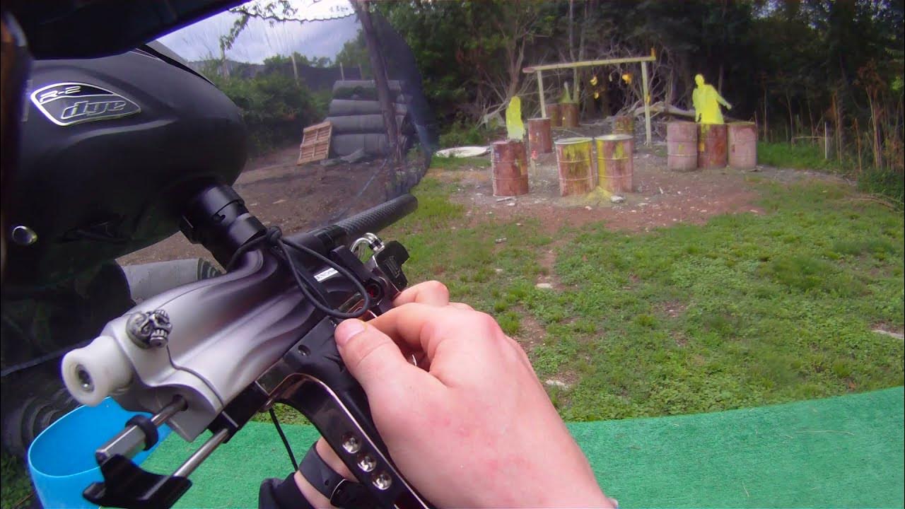 Custom eBlade Oracle Autococker Build Shooting Video YouTube