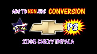 ⭐ Part 3 - ABS To NON-ABS Conversion - 2005 Chevy impala screenshot 4