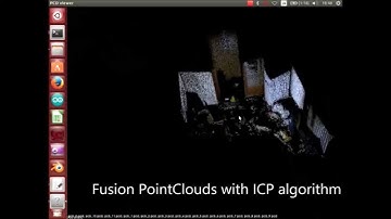 Fusion PointClouds(from Kinect )with ICP Algorithm