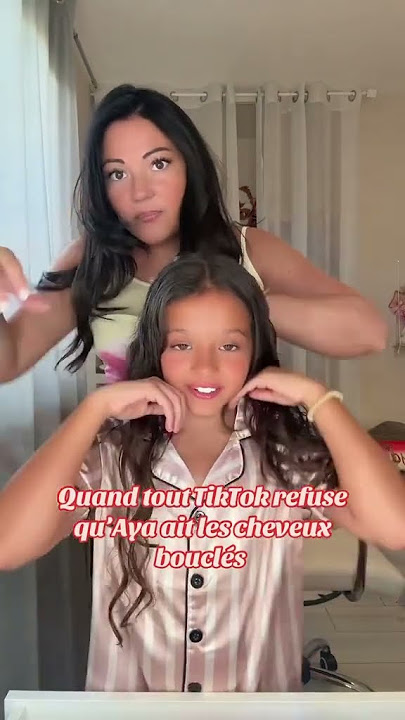 TikTok refuse que Aya est les cheveux bouclés ?! 🧐