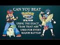 Can You Beat Pokémon Crystal Using the Exact Team That Ash Used For Every Major Battle?