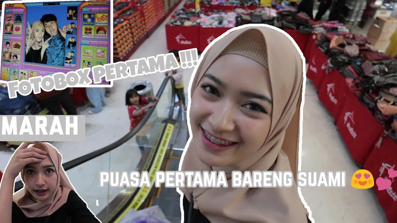 PUASA PERTAMA FOTO BOX BARENG SUAMI DI TASIK VlogS 4 Saritiw