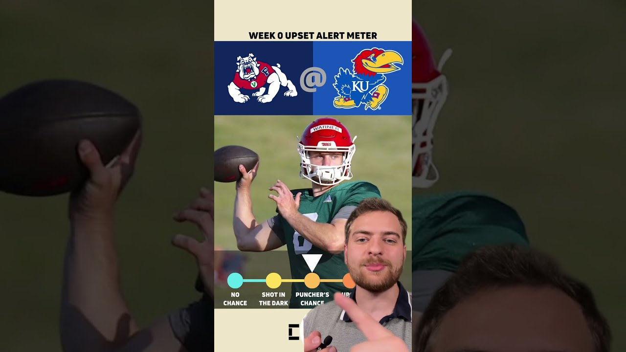Who will be on upset alert in Week 0?