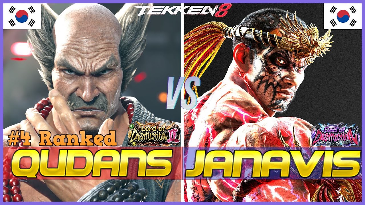 T8 ▰ QUDANS (#4 Ranked Heihachi) Vs JANAVIS (Fahkumram) ▰ Tekken 8 High Level Gameplay
