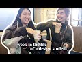 a week in my college life! (uic design student)