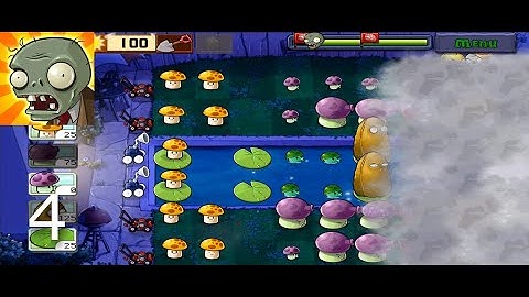 Plants vs Zombies - Gameplay Walkthrough Part 4 - Fog: All Levels  (iOS, Android, PC)