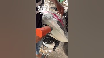 TVS Apache RTR 160 4V 3M Lamination-PPF #ppf #automobile #motorcycle #paintprotectionfilm #trending