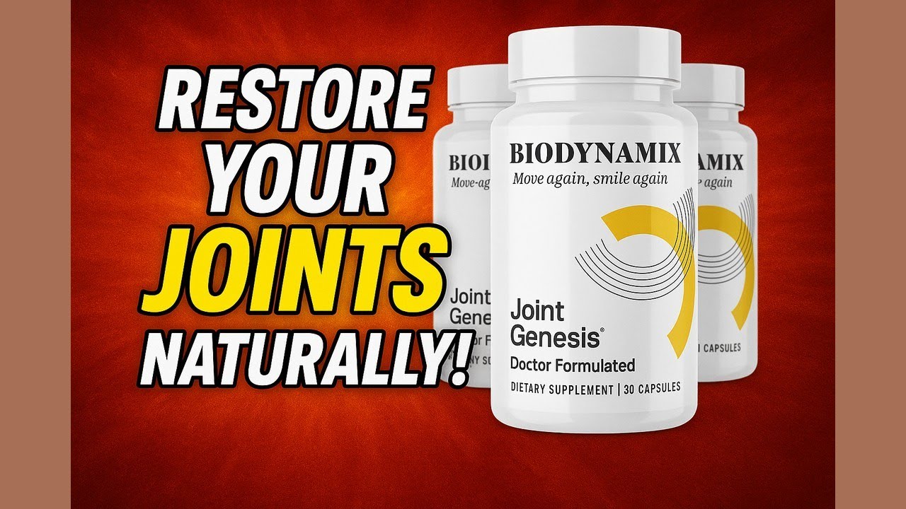 🔥 DISCOVER THE SECRET to PAIN FREE JOINTS with BioDynamix Joint Genesis! 🔥