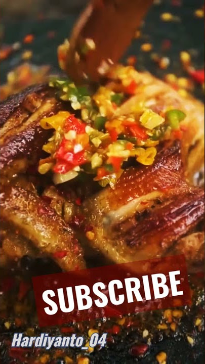 Seafood Fast Fish ✔🔴 Memasak ayam di atas batu di alam bebas❗