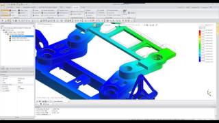 Linear Static Analysis Basic Demonstration - midas NFX 2014