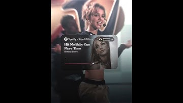 Thumbnail of hit me baby one more time song status | britney spears 🤍.