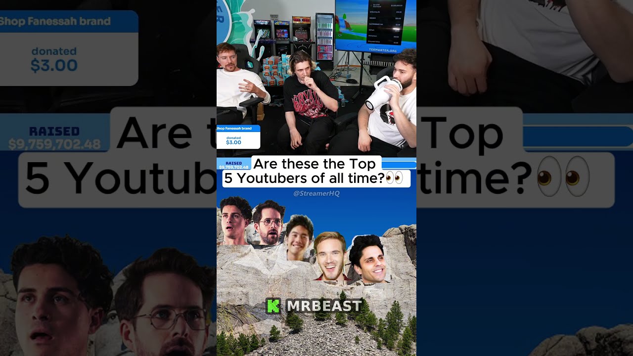 Are These The Top 5 Youtubers Of All Time 