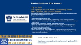 CLC Spotlight on Local Impact &amp; Community Voices