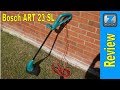 Bosch ART 23 SL Strimmer Trimmer Review and Demo