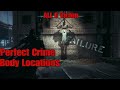 The Perfect Crime All Six Body Location Guide Batman Arkham Knight