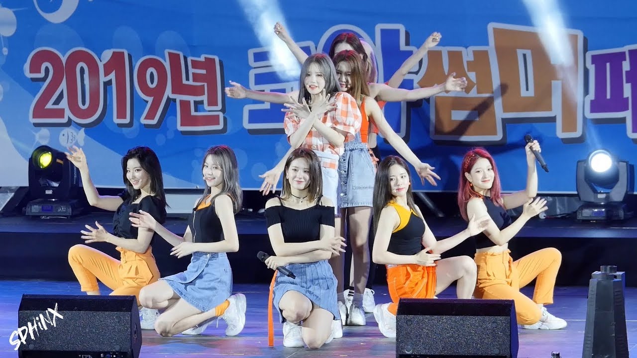 190729 fromis_9 - FUN! (4K 프로미스나인 @코야썸머페스티벌) 전체 직캠 FANCAM by SPHiNX