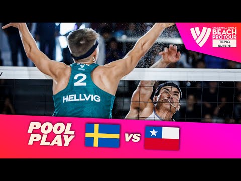 Åhman/Hellvig vs. Grimalt M./Grimalt E. - Pool Play Highlights Tepic 2024 #BeachProTour