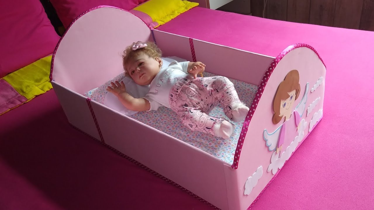 DIY - berço para boneca ou bebê reborn