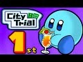 Kirby Air Riders: Global Test Ride City Trial Gameplay! First Match, First W, First Impressions