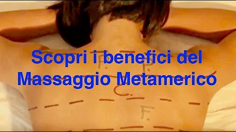 Cosa sono metameri dorsali?
