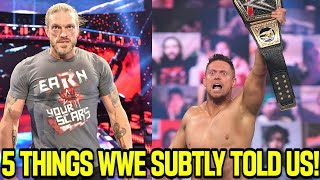 5 Things WWE Subtly Told Us At WWE Elimination Chamber 2021