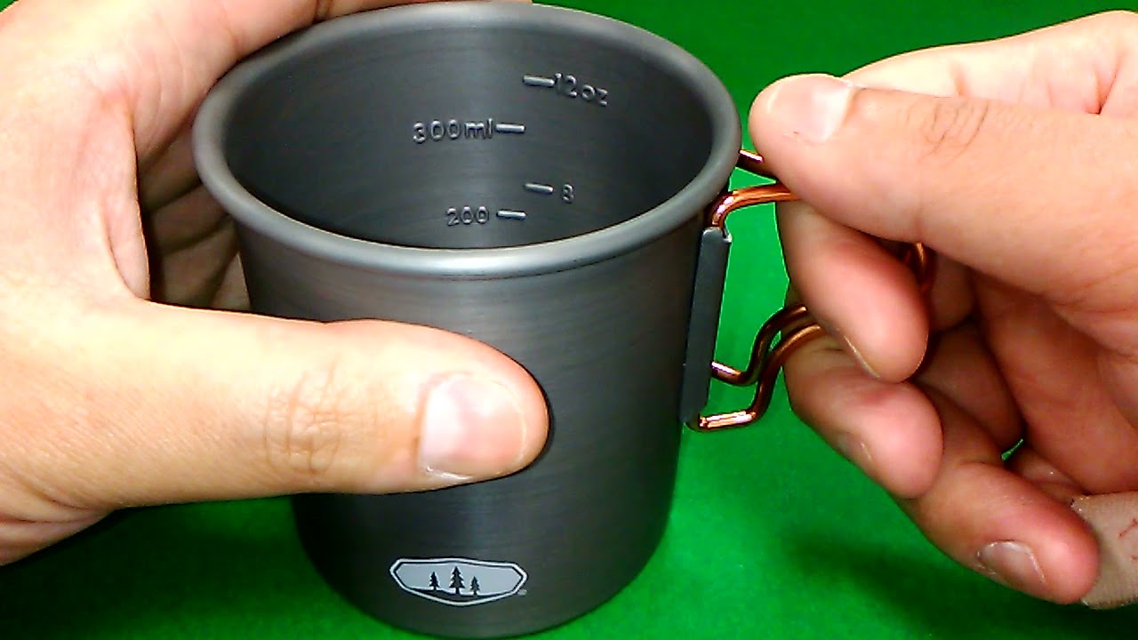 GSI Outdoors Halulite 14 fl. oz. Aluminum Bottle Cup review.