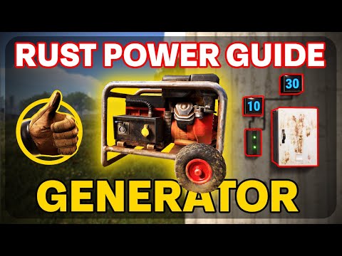 Rust Power Guide - Small Generator Tutorial That Actually Works