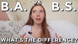 B.A. vs B.S. | WHAT'S THE DIFFERENCE? Should I Do a BA or a BS? | UCLA Anthropology Student Explains