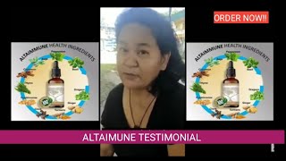 Paano Natulungan ng ALTAIMUNE ang isang nakaranas ng heart Attack || Altaimune Testimonial