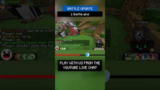 !battle: @Phoyix has won 1 battles