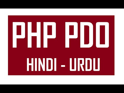 PHP PDO Tutorials In HINDI & URDU DELETE DATA IN DATABASE 2017