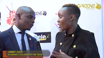 Jimmy Gait at the Groove Nomination Night Red Carpet.