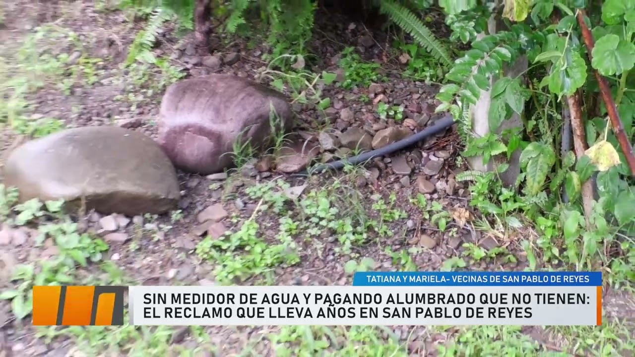 25 años esperando medidores de agua en San Pablo de Reyes