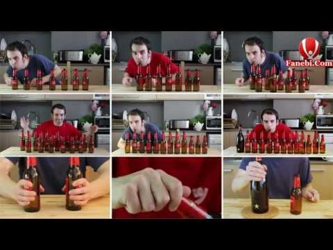 \"ბარსელონას\" ფანმა გუნდის სიყვარული ლუდის ბოთლებით გამოხატა