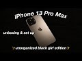 iPhone 13 Pro Max Unboxing &amp; Set Up 2021 | 128gb