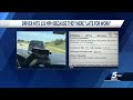 OHP: Driver caught going 135 mph because they were 'late for work'