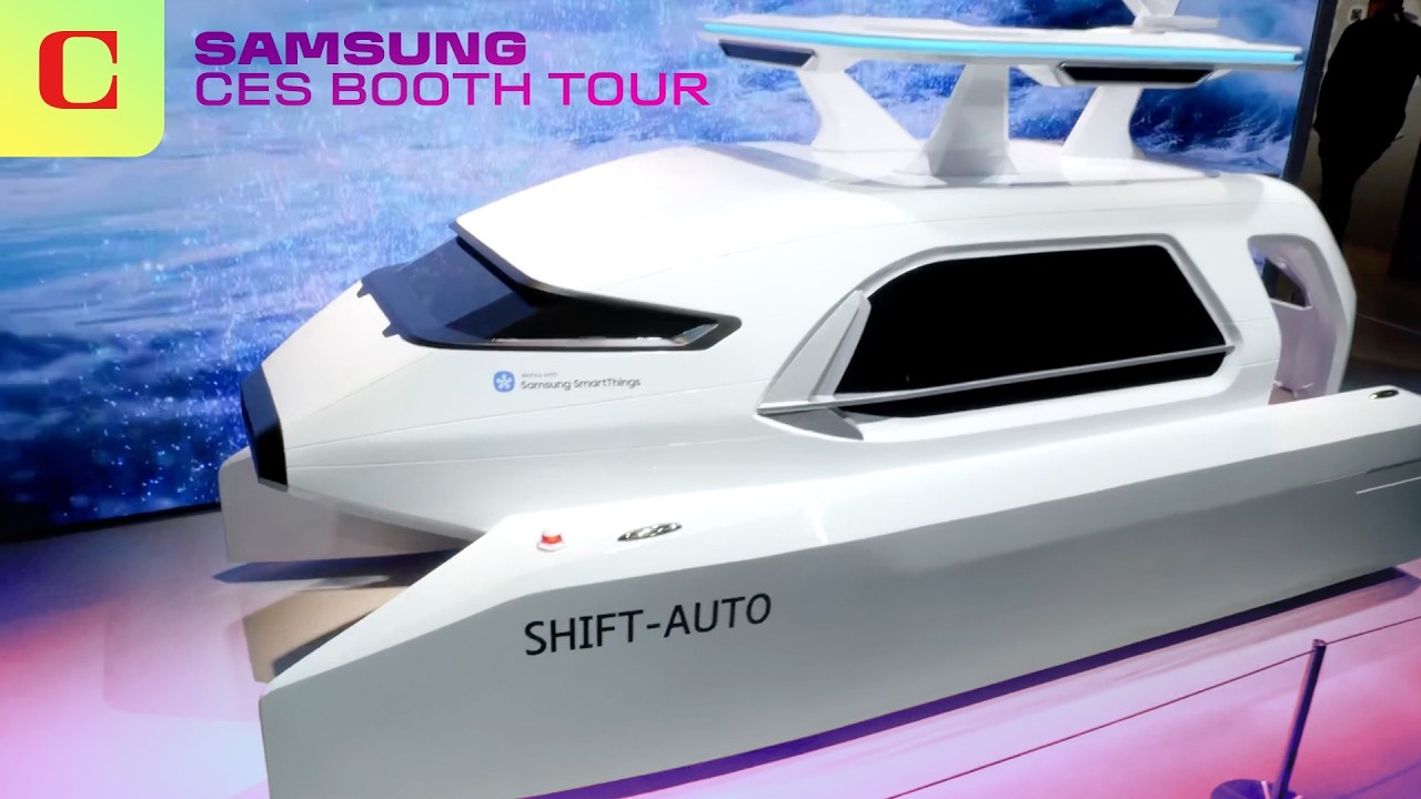 Tour Samsung's Booth at CES 2025