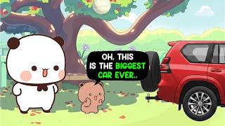 Unexpected Surprise Pecco Cant Believe His Eyes Bubu Dudu Peach Goma