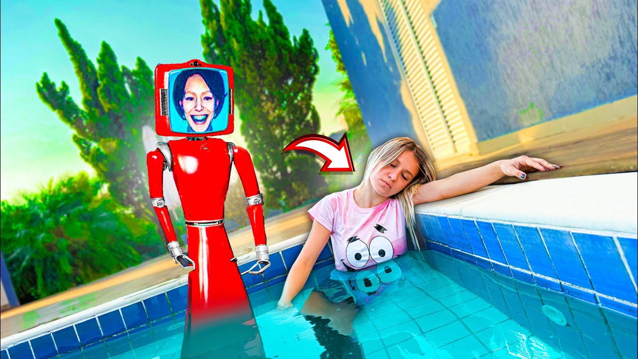 A CASSANDRA FEZ A PRODUÇÃO DESMAIAR NA PISCINA!! Assustador!