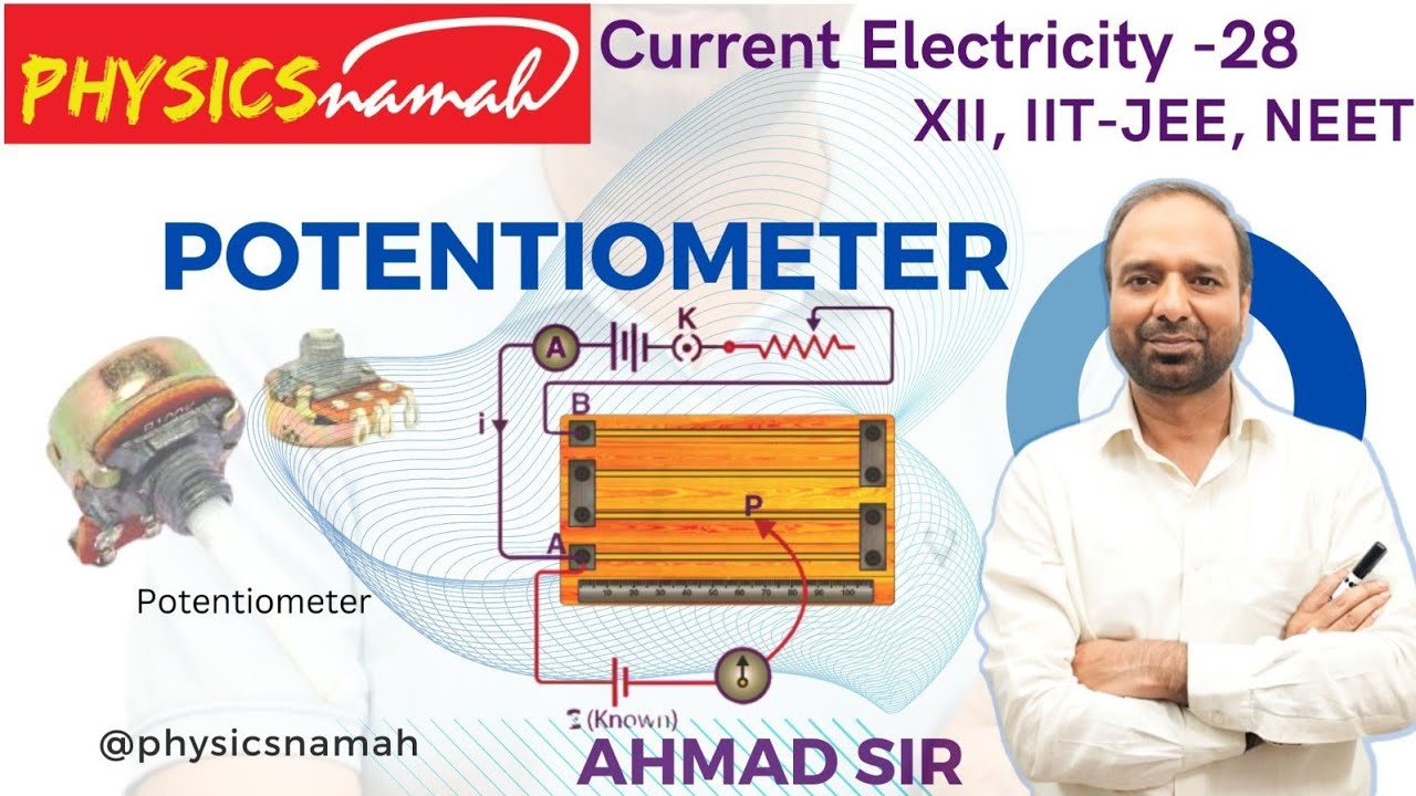 Current Electricity 28 Potentiometer physics class 12 chapter 3